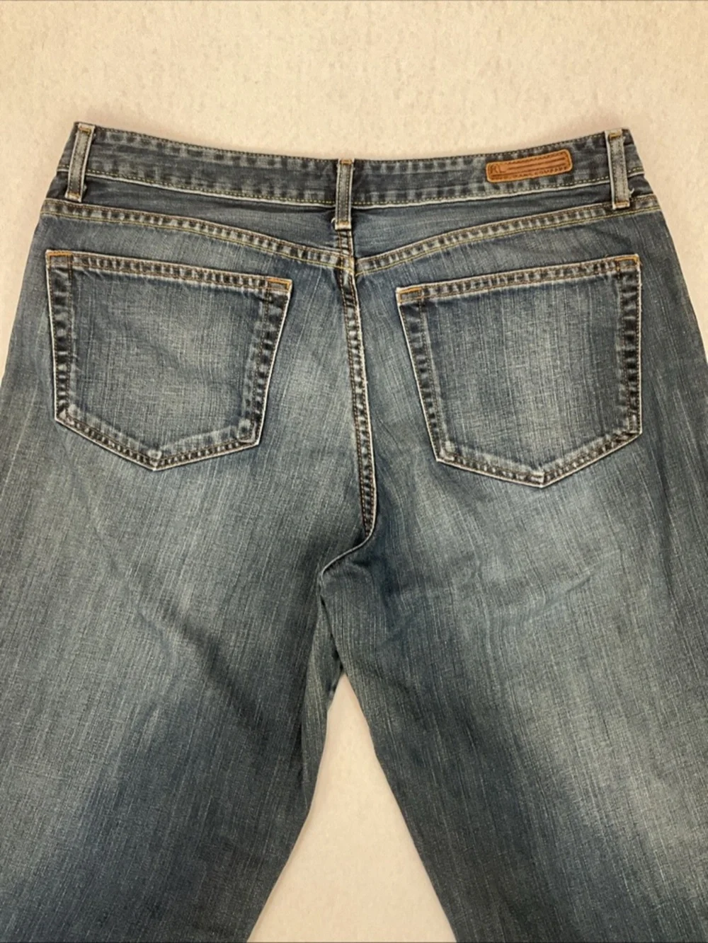 Polo Ralph Lauren Saturday Jean Womens Blue Cotton Straight Leg Denim Size 14